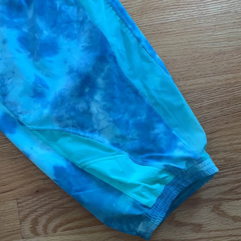Free People Joggers Endless Sunshine Turquoise NWOT Large - Picture 6 of 12